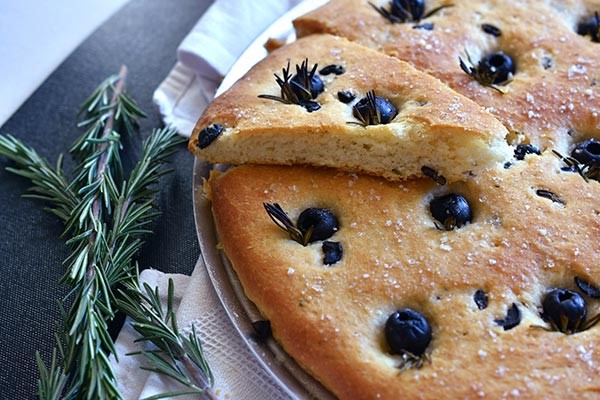 Blog Thumbnail Black Olive and Rosemary Focaccia