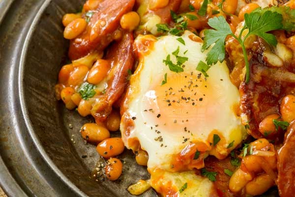 Blog Thumbnail Spanish Style Chorizo, Beans and Eggs