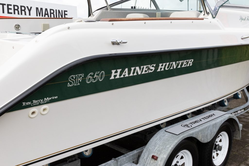 Haines Hunter SF650 Trev Terry